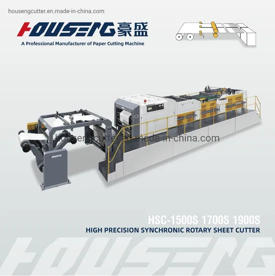 Chinese Dual Rotary Sheeter for Converter and Printer Hsc-1700s