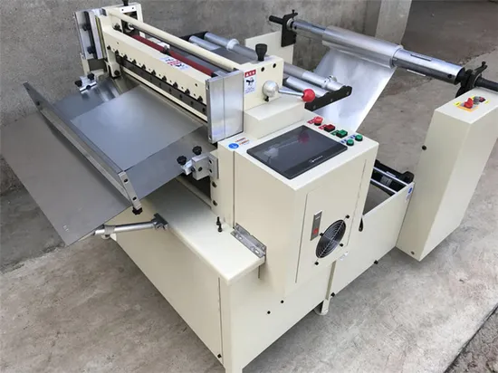 Aluminium Foil Sheet Cutting Machine