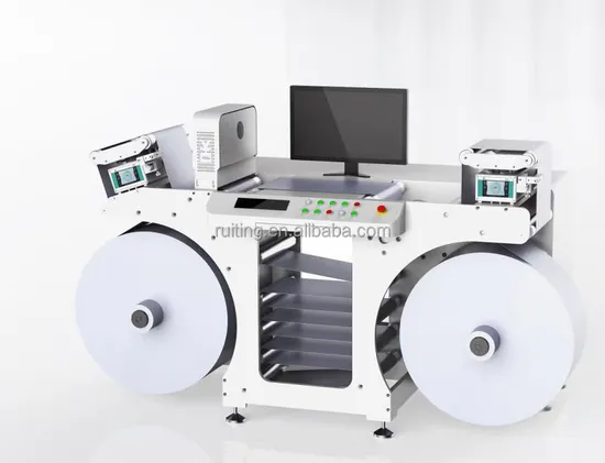 Rt420 Automatic Label Inspection Machine with Slitting Rewind