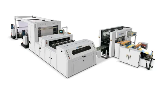 Stable Running Automatic Roll to Sheet Cutting Machine with Auto Counting and Alarming Stop Function