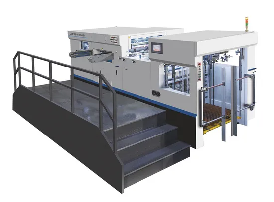 Fully Automatic Flatbed Paper Die Cutting Machine Industrial Die Cutter AEM-800