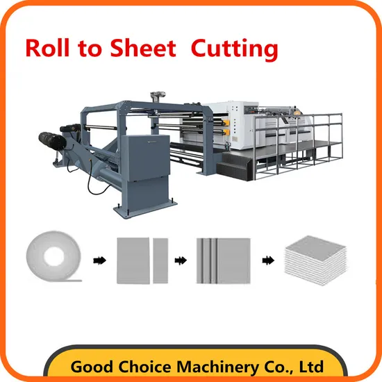 Roll to Sheet Paper Roll Cutting Machine