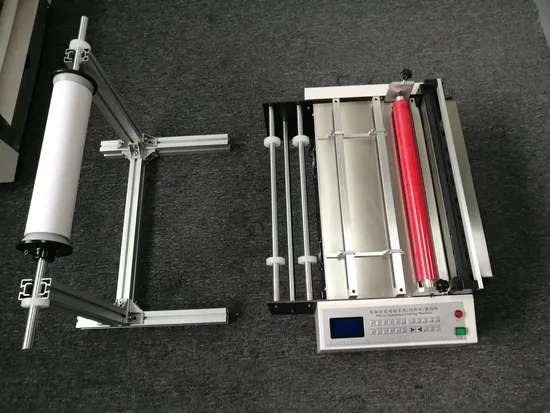 Aluminum Foil Roll to Sheets Metal Slicing Machine