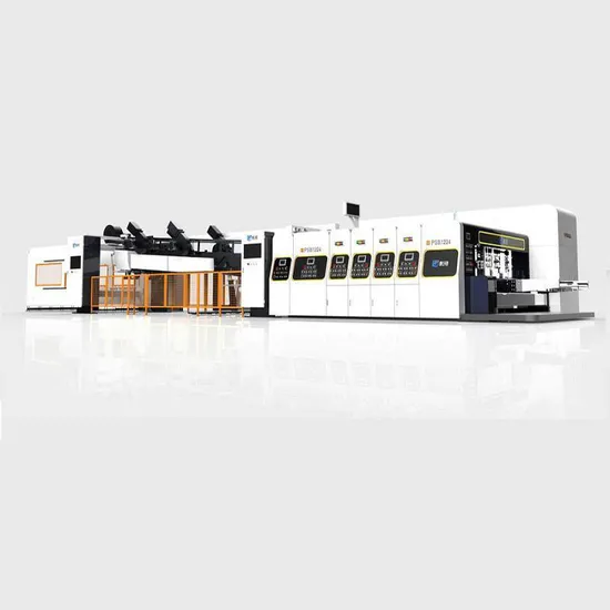 High Speed Full Computerized Automatic Flexo Printer Slotter Die Cutter Machine for Cartons Making