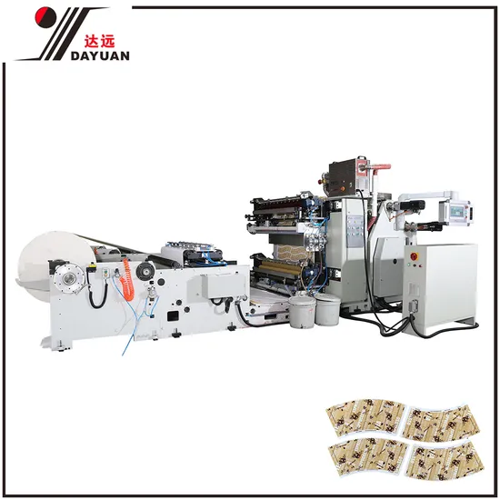 Paper Cup Flexo Printing Printer with Slotter Die-Cutting Machine