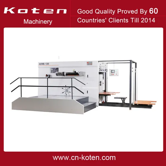 Semiautomatic Cardboard Die Cutting Creasing Machine