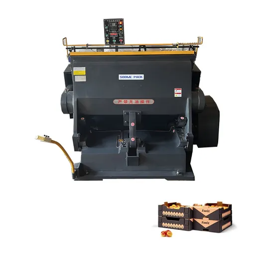 Cutting Machine Manual Carton Platen Die Cutting Creasing Machine
