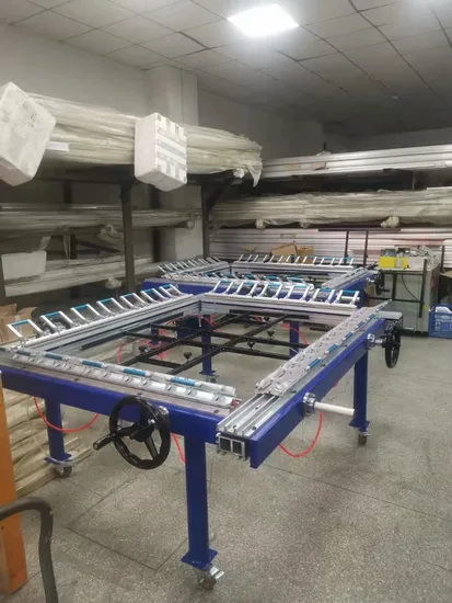 Clamp Worm Screen Stretching Machine