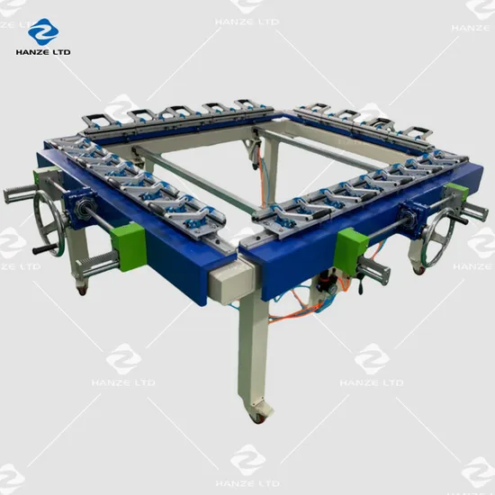 High Precision Manual Screen Mesh Stretcher for Screen Printing Stretching Machine