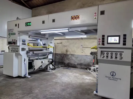 Used 1050 mm Sloventless Plastic BOPP Film Roll Lamination Machine