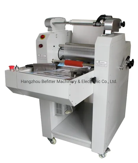 Automatic feeding Single Side Laminating Machine Hot Roll Laminator