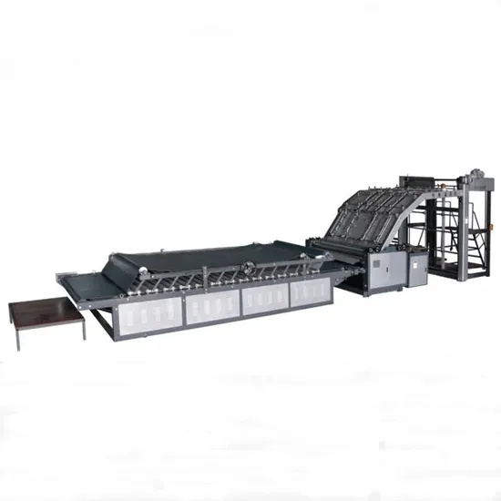 China Semi Automatic Manual Corrugated Paper and Board Flute Laminator