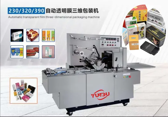 Automatic Tobacco Box Packing Overwrapping Cellophane Film Wrapping Machine