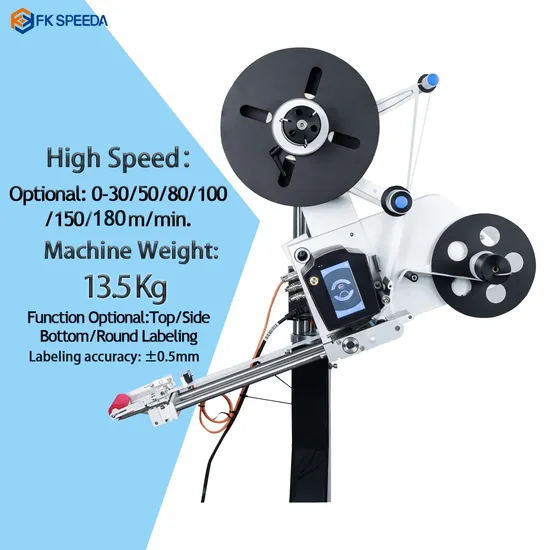 Feibin High Speed Side Plane Paste Automatic Labeling Machine Head