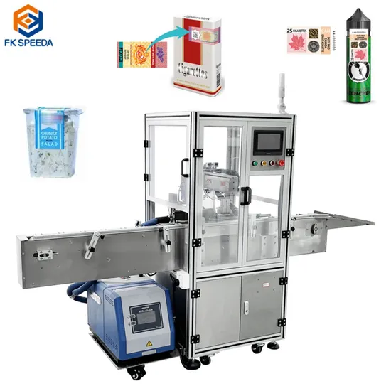 Factory Automatic Sticker Water Bottle U Tax Stamp Labeling Machine