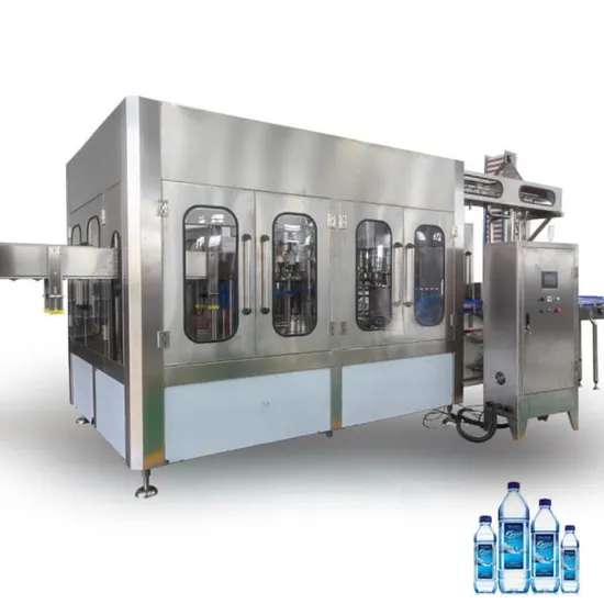 U1 Liquid Mineral Pure Drinking Water Honey Palm Juice Soft Drink Bottling Canning Plant Production Line Making and Filling Capping Packing Machine