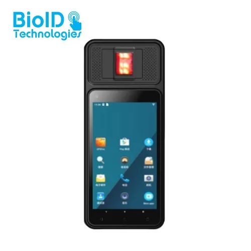 5" Fingerprint Handheld Terminal for Biometric ID Identification