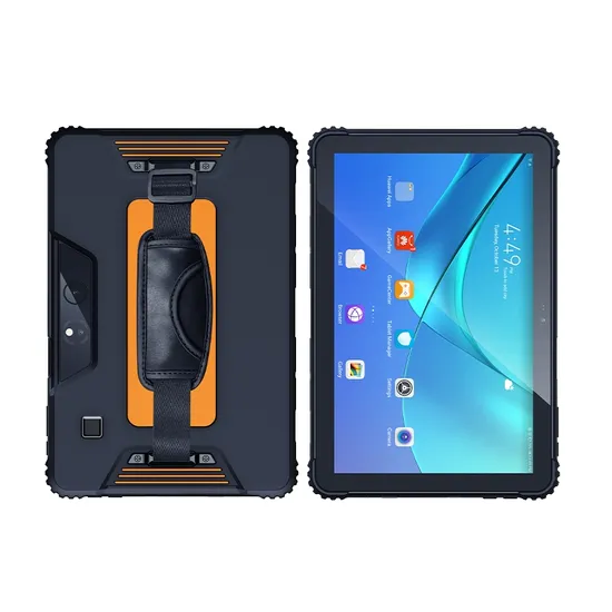 10.1 Inch Rugged Tablet Waterproof Shockproof NFC Scanner Barcode 4G LTE 6GB 128GB Capacitive Multi Touch Screen Android Camera 8MP+20MP Tablet PC