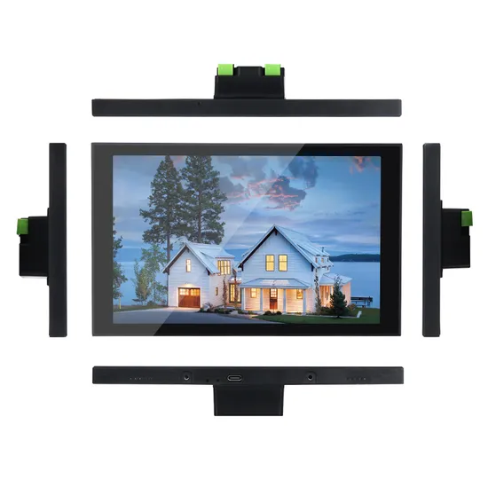 8 Inch in-Wall Indoor Smart Home Automation Aluminum Touch Control Panel
