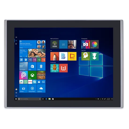 IP65 Industrial Touch Panel Embedded 15inch Android Windows Capacitive Computer Panel PC