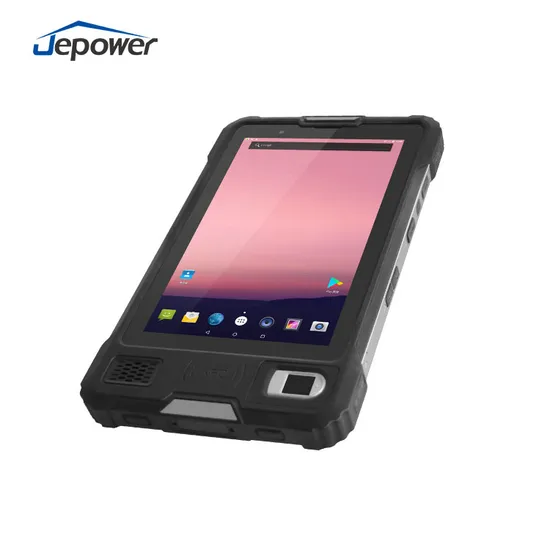 8 Inch Biometric Fingerprint Scanner Industrial Tablet Android with RFID Reader