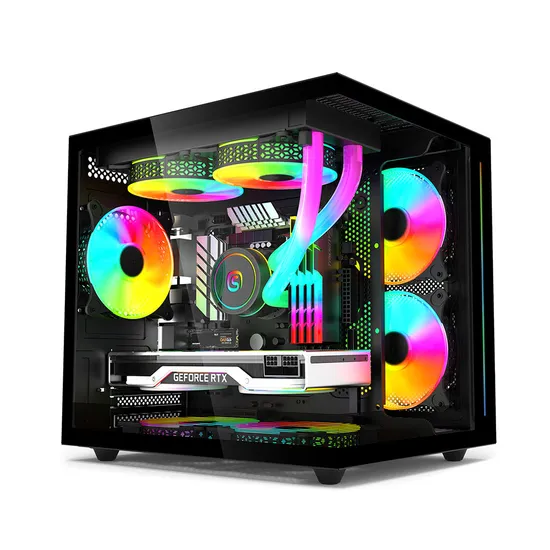 Intel Core I5 12400f Rtx4060 AMD 3500u16GB DDR4 Dedicated Graphics 1tb SSD All in One Computer Gaming Desktop PC