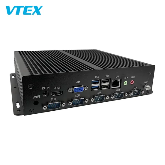 Industrial Minipc Supplier OEM I3 I5 I7 Mini PC 8USB Industrial Control Computer Professional Industrial Desktop Nuc Mini PC
