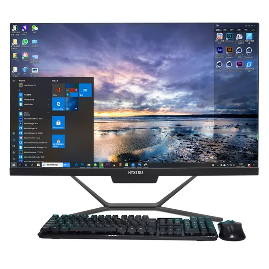 23.8 Inch Cheap Desktop Computer I5 I7 All in One Computer