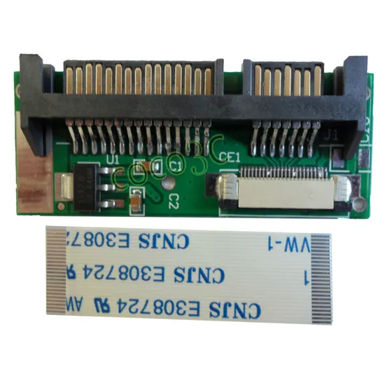 Hard Disk Drive SSD to 7+15 22 Pin SATA Male Adapter Converter