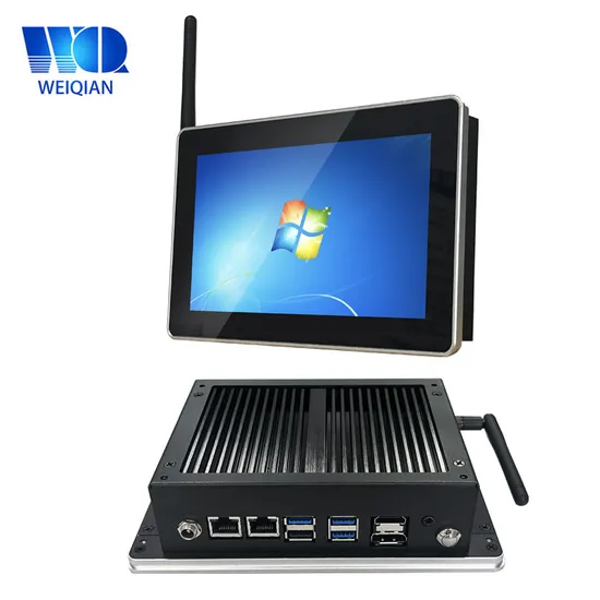 7 Inch IP65 Touch Screen Computer Window/Android/Linux LCD Touchscreen Rugged All in One Fanless Embedded Industrial Panel PC