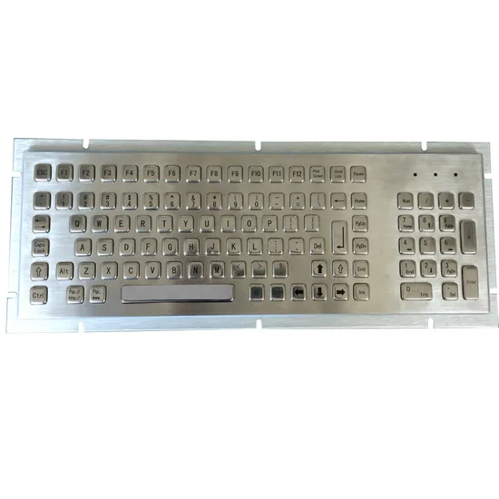 Heavy-Duty 104 Keys Industrial Keyboard for Atms and Kiosks