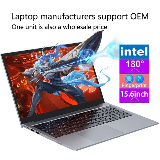 Wholesale Brand New Laptop at Low Prices 15.6 Inch Corei5 12th Gaming Laptop Learn to Design Programming RAM 16GB Keyboard Backlight FHD IPS 1920*1080