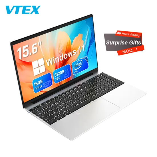 15.6 Inch New Product New Arrivals Wholesale Laptops IPS Screen Laptop Notebook Gaming Office Computer Laptops PC