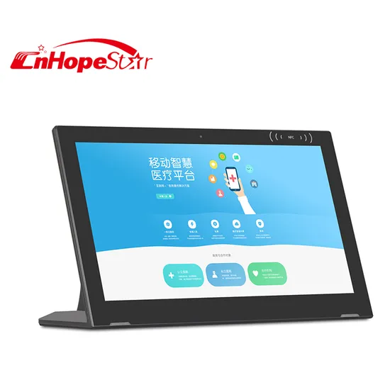 High Quality Android 7.1 Poe Touch Screen Tablet PC L Style Table Service Tablet