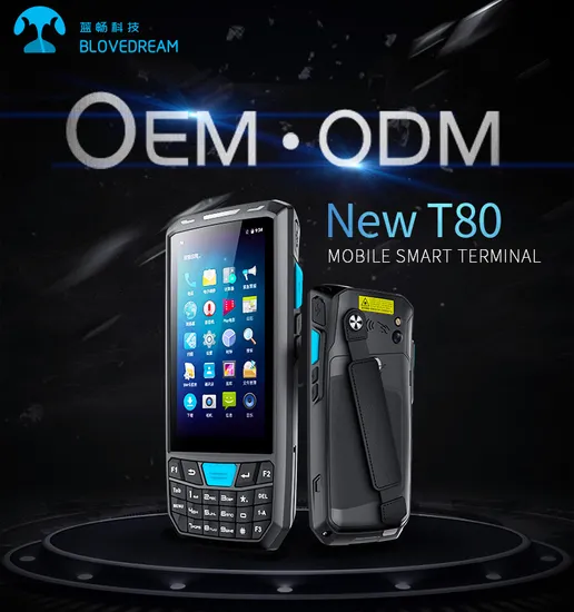 GPS Portable Mobile Android Handheld Barcode Scanner Qr Code Laser Reader 4G Fixed Wireless Terminal PDA Facory