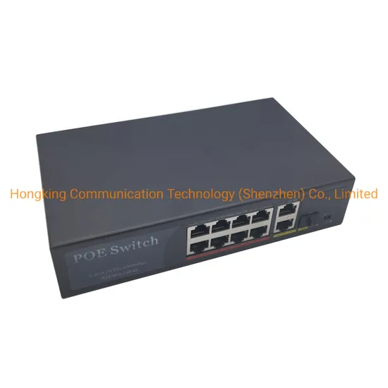 100m 8+2+1SFP Electric Poe Switch OEM/ODM Poe Switch 4 8 16 24 Ports