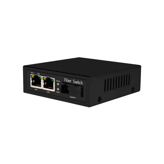 1 Gigabit Fx and 2 1000base-Tx Poe Switch