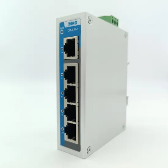 Industrial 5-Port Ethernet Switch for Network Solutions