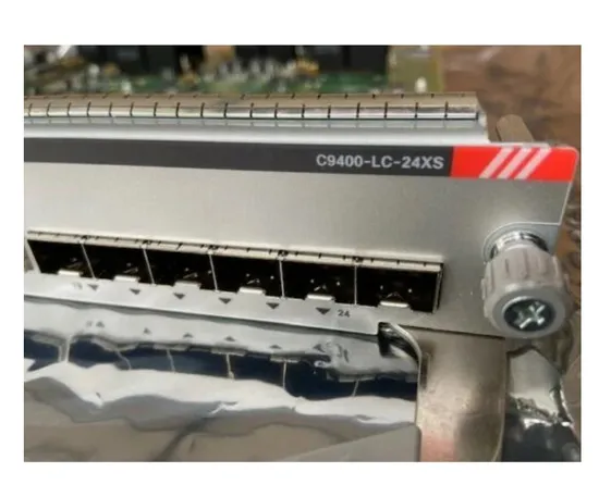 Cisco Catalyst 9400 Series C9400-LC-24xs 48-Port 10 Gigabit Ethernet SFP+ Switch