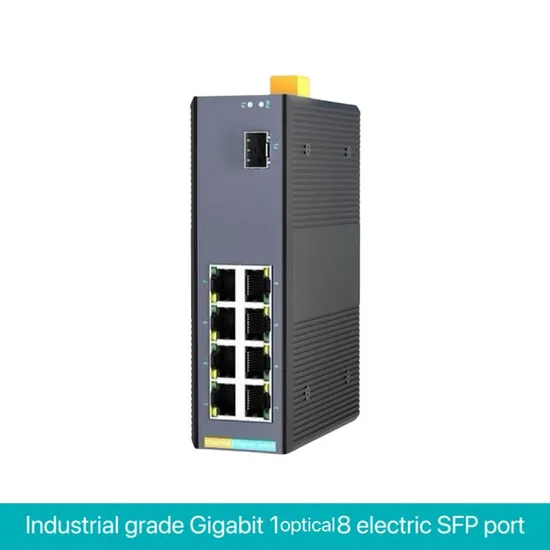 Poe Industrial Grade Gigabit Fiber Optic Switch