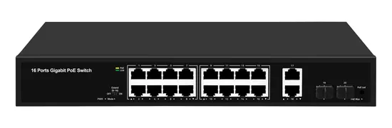 Poe Switch Supports Automatic Port Rollover Auto Mdi/Mdix 10/100/1000m Self-Adaptive