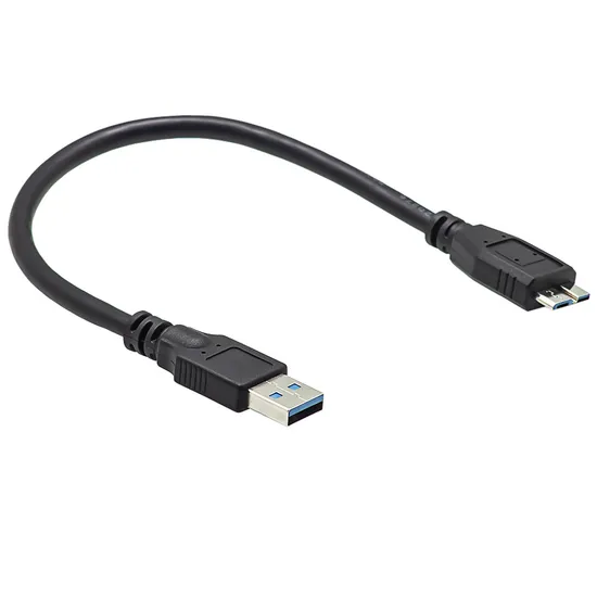 0.3M 0.5M 1M OD5.5 HIGH SPEED USB3.0 AM to Micro B Extension Data Cable for HDD Micro charger