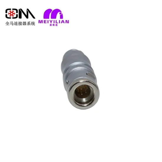 Qm K Series Tgg Plug Circular Self-Locking Push-Pull ODU Alternative RJ45 M12 Connector