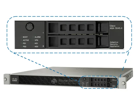 ASA5545-K9 Cisco New Retail Firewall 5545 Series Firewall