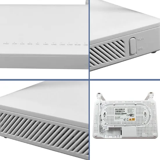 Hot Sale Fiber Optic Equipment Ont Cat Eg8143A5 Hg8247h5 Gpon ONU Ont FTTH WiFi Router Modem 1ge+3fe+1tel WiFi Terminal