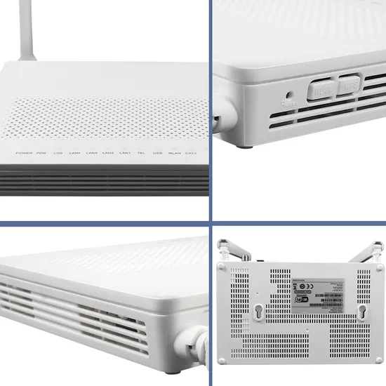 Hot Selling Hg8247h5 Eg8143A5 Xpon CATV Gpon Epon Ont 4LAN 1voice WiFi 5dB ONU English Version CATV with Cheapest Price