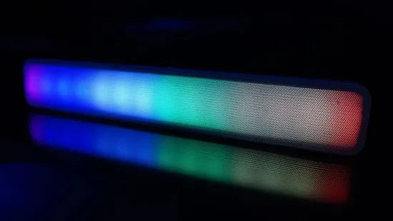 Stereo Sound 8W Wireless Portable Speaker RGB Party Speakers with RGB Light