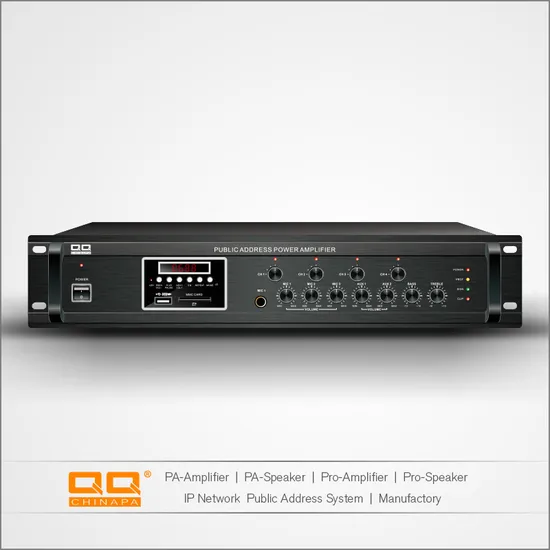 Lpa-380TF 4 Zones FM USB Bluetooth Stereo High Power Amplifier OEM Factory