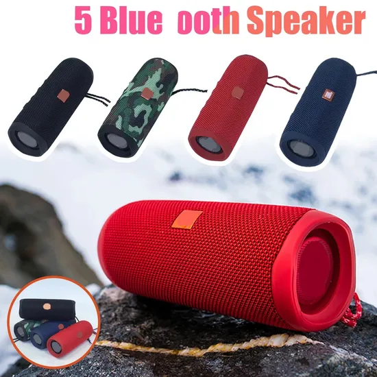High Quality Flip6 Music Kaleidoscope Wireless Bluetooth Speaker Mini Audio Outdoor Cycling Portable Bass