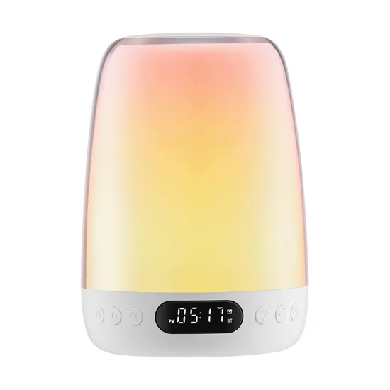 Multi-Functional Bass Bedhead Companion Sleep Nightlight Atmosphere Alarm Clock Wireless Bluetooth Speakers